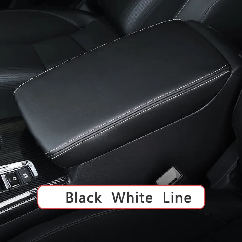 For Honda 2023 Civic 11th Gen Civic Car Armrest  Mat Center Storage Box Pad Protector Leather Cover Decoration Accessories — view 2