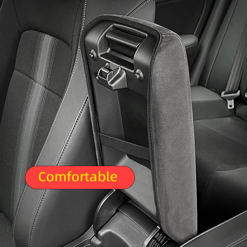For Honda 2023 Civic 11th Gen Civic Car Armrest  Mat Center Storage Box Pad Protector Leather Cover Decoration Accessories — view 6