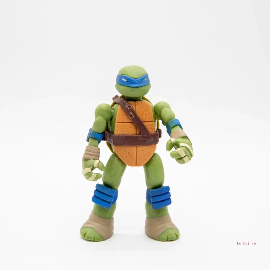 Teenages Mutantninjaes Series Raphaeles Donatelles Sharkses Toads Model Movable Action Figures Desktop Ornaments Gifts — view 4