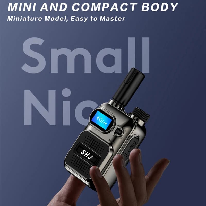 SHJ 4G PoC Radio with Lifetime Free Data & Lifetime Free Platform, Unlimited Range Walkie Talkie for Teams — view 4