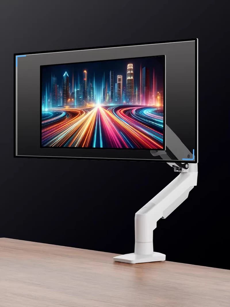 NB A5 F80 Desktop Gas Spring 17-30" LCD LED Monitor Holder Mount Arm Full Motion Display Stand Loading 2-9 Kgs — view 4