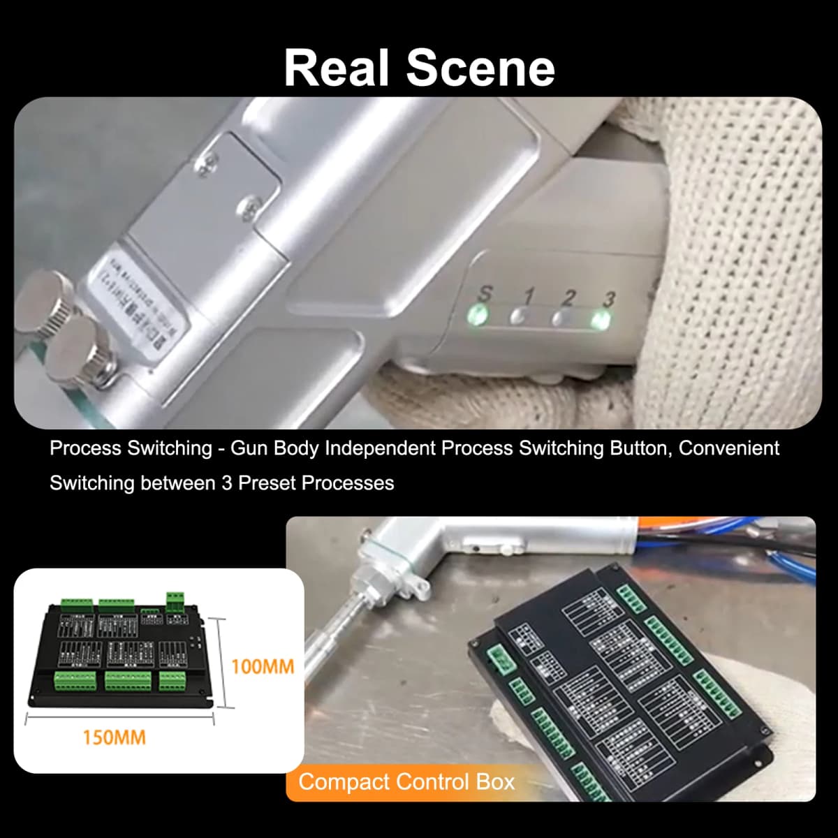 2000W 4 IN 1 Fiber Laser Welding Soldering Cutting Machine New Upgrade SUP 28T Weld Gun Handheld Laser Welder for All Metal — view 3