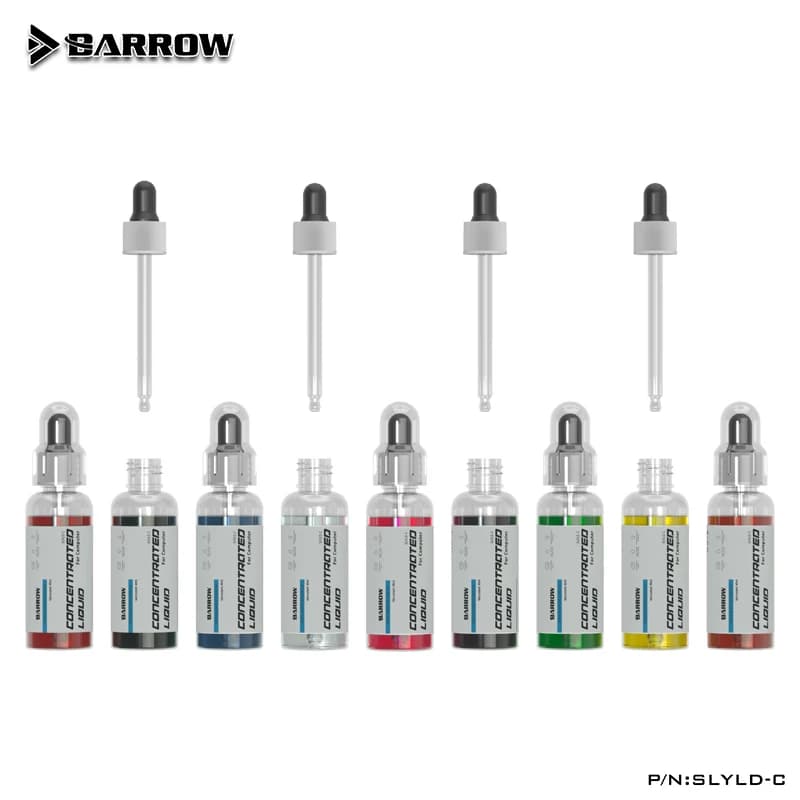 Barrow Water Coolant Colorful Liquid Deionized Thermal Fluid For Computer PC Water Cooling System Refrigeracion Liquida,SLYLD-C — view 2