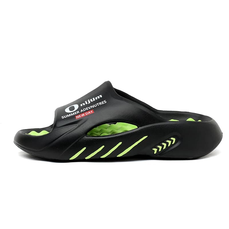 Summer Men's Massage Slippers Slides Indoor Outdoor Sandals Beach Casual Shoes Comfortable Sole Men's Slippers Big Size 46 47 — view 2