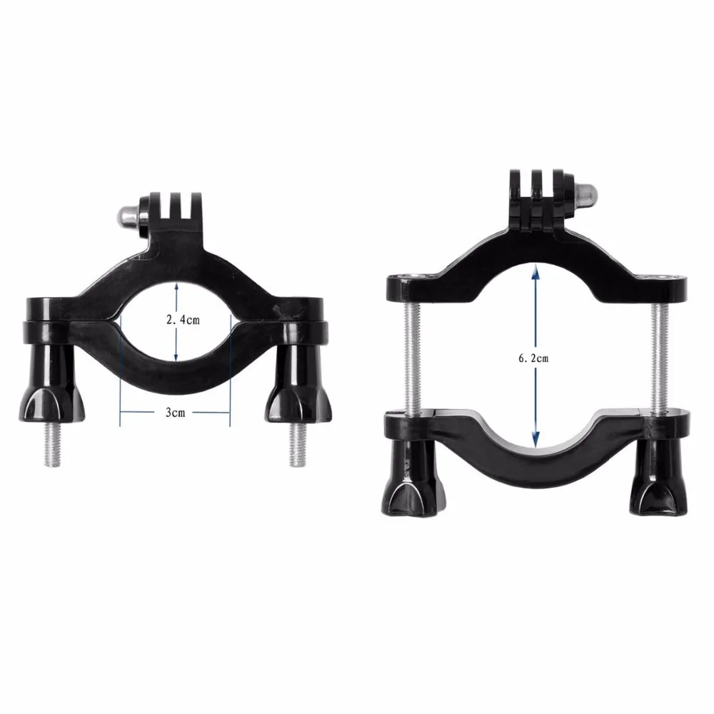 Bike Motorbike Handlebar Mount for GoPro Hero 11 5 4 Seatpost Pole Clamp Mount for Xiaomi Yi Sjcam DJI Sports Camera Accessories — view 4