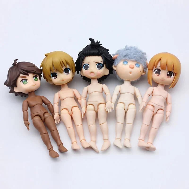 OB11 Body or GSC Head Pink/ Normal/ White/ Coffe Skin Body 1/12 Bjd Doll Accessories Dress Up Toys Gift — view 2
