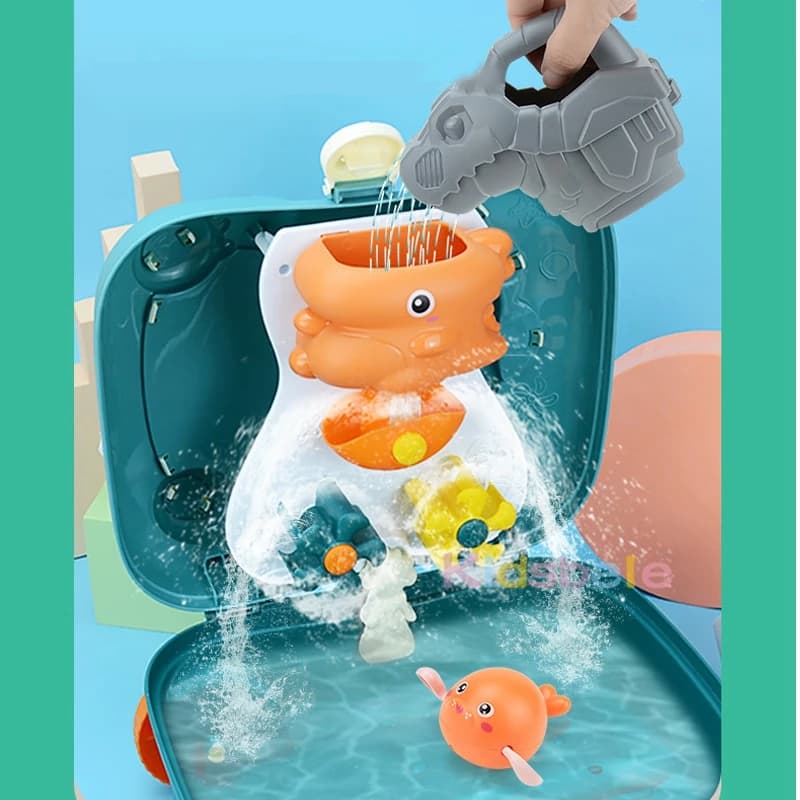 Kids Beach Toys Baby Beach Play Toys Sandbox Kit Summer Toys Beach Accessories Sand Water Game Tools Bath Toy For Baby — view 3