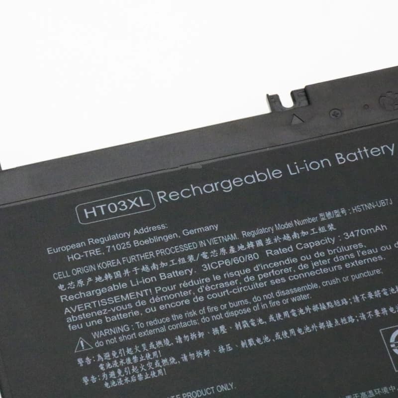 CSMHY New  11.55V  New HT03XL Laptop Battery For HP Pavilion 14-CE0025TU 14-CE0034TX 15-CS0037T 250 255 G7 HSTNN-LB8L/LB8M/DB8R — view 3