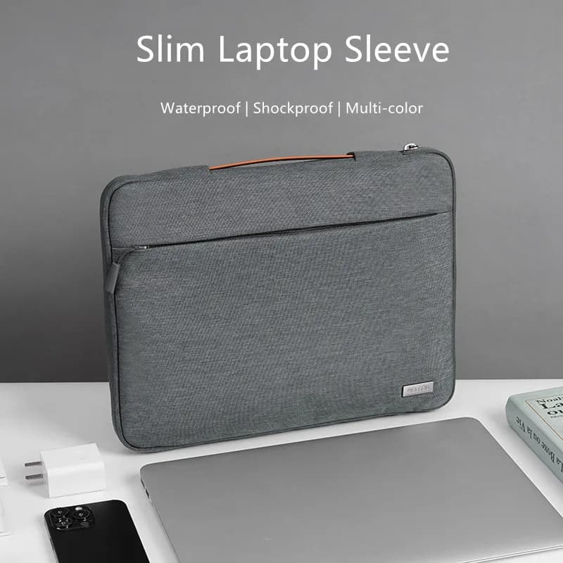 Multi-pockets Laptop Sleeve for MacBook Air 15.3 2024 Laptop Bag for MacBook Pro 14 M5 Shocproof Notebook Bag for Dell/Xiaomi 16 — view 2