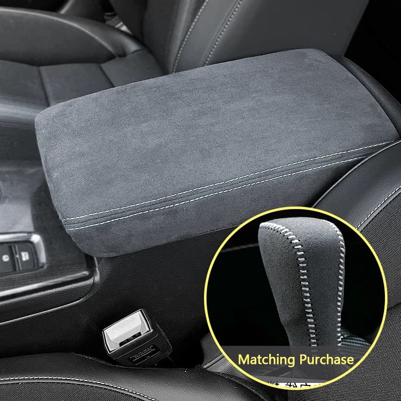 For Honda 2023 Civic 11th Gen Civic Car Armrest  Mat Center Storage Box Pad Protector Leather Cover Decoration Accessories — view 5