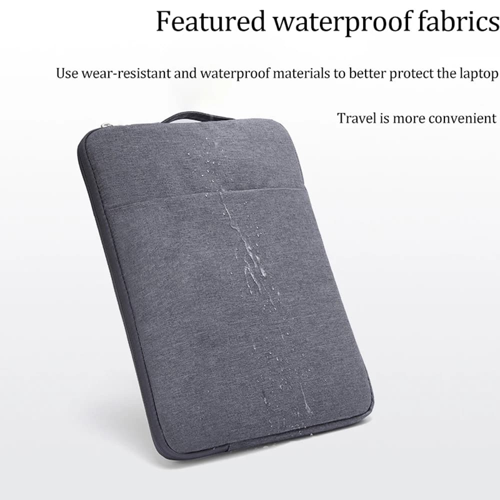 Laptop Bag for Macbook Air m2 Case 13 13.3 14 15 16 Inner Bladder For Macbook Pro Air M1 Lenovo Dell HP Huawei Xiaomi Denim Bag — view 4