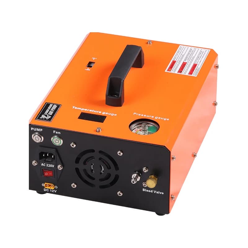 4500Psi 300Bar 110V 220V PCP Air Compressor Pneumatic Rifles High Pressure 12V Vehicle Mounted Pump 30MPA Scuba Diving Shooting — view 2
