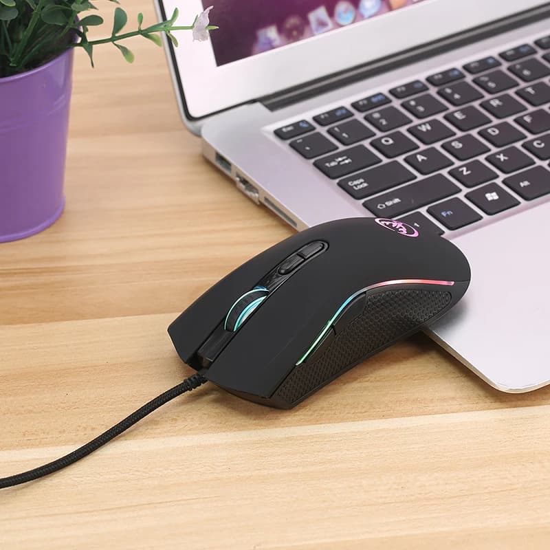 New Wired Gaming mouse gamer 7 Button 3200DPI LED Optical USB Computer Mouse Game Mice Mouse Mause For PC Computer Gamer — view 3