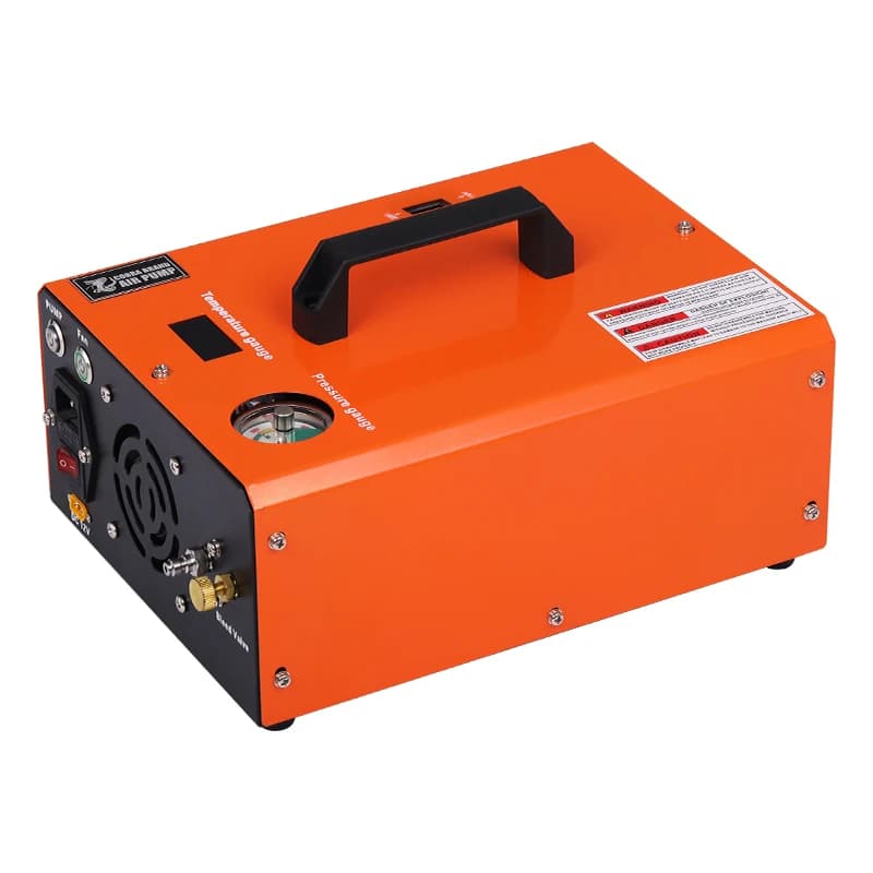 4500Psi 300Bar 110V 220V PCP Air Compressor Pneumatic Rifles High Pressure 12V Vehicle Mounted Pump 30MPA Scuba Diving Shooting — view 4