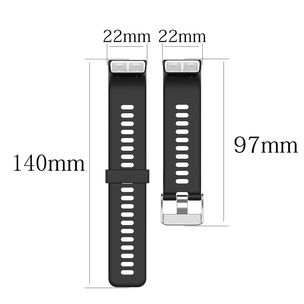 Watch Strap For Garmin Forerunner 35 30 Soft Silicone Outdoor Smartwatch Band Wristband For ForeAthlete 35J Forerunner35J — view 5