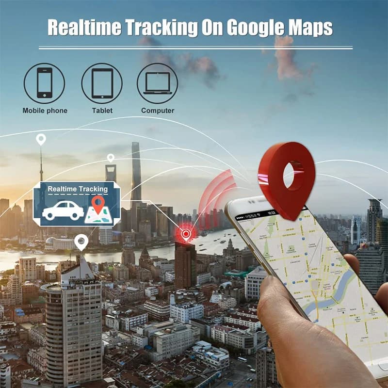 2G GPS Tracker Car 1500mAh GPS Vehicle Tracker TKSTAR TK905-Mini GPS Locator GPS Tracker Auto Magnet Free Web APP PK TK913 — view 5