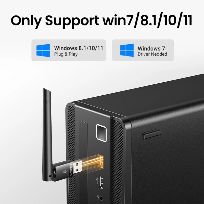 UGREEN USB Bluetooth 5.3 5.4 Adapter 120M Dongle for PC Wireless Mouse Keyboard Music Audio Receiver Transmitter Bluetooth — view 4