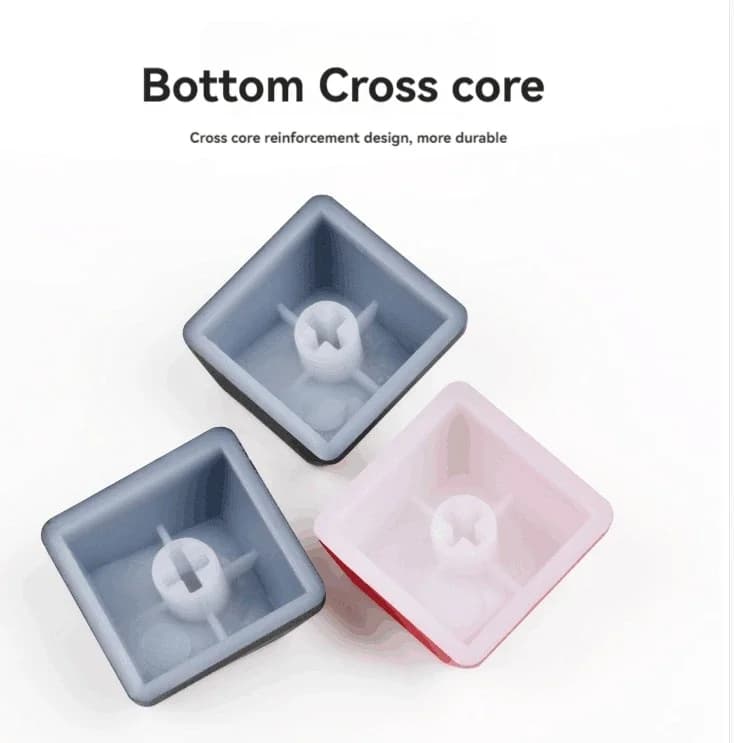 New Personality Cross Ring Square Triangle Direction Key Cap Mechanical Keyboard Custom ABS Key Cap Desktop Decor — view 4