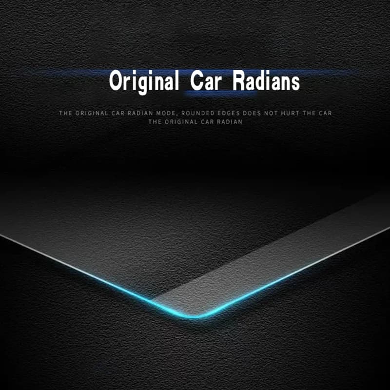 2 PCS Car GPS Navigation Screen Film + Rear Climate A/C Screen Tempered Film For Volvo XC40 XC60 XC90 V90 V60 2016-2021 — view 5