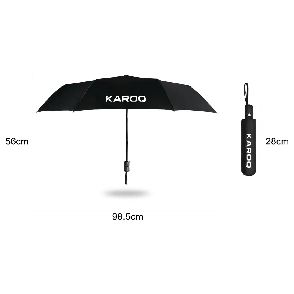 Car Model LOGO Umbrella For Skoda Octavia Fabia Rapid Superb Kodiaq Scala Karoq Citigo Kamiq Roomster Auto Anti-UV Accessories — view 5