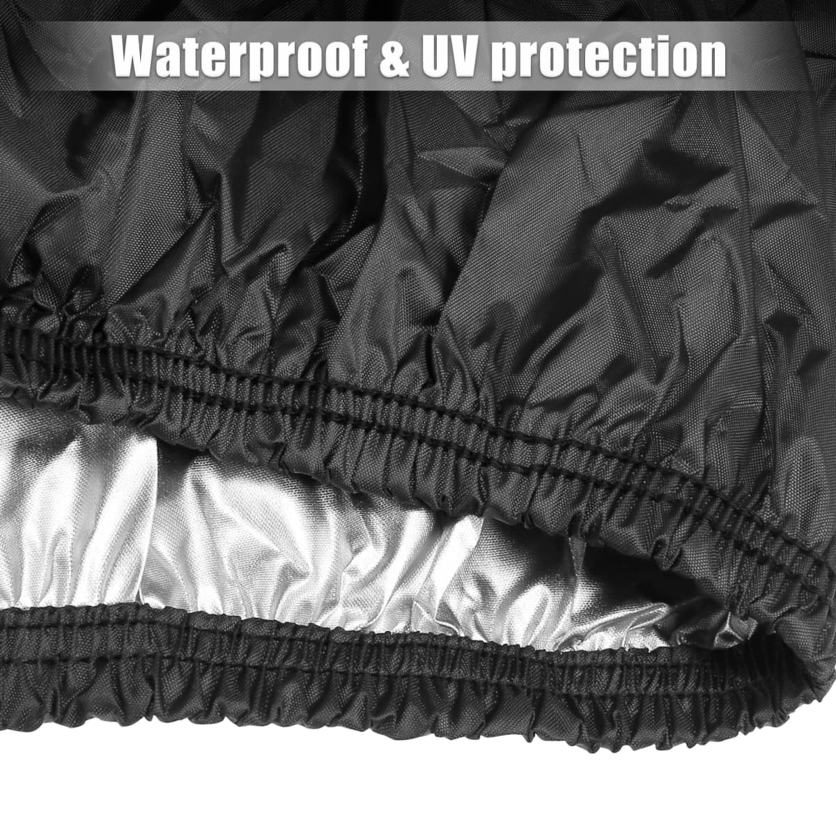 X Autohaux Waterproof Golf Cart Cover 400D Protective Outdoor Cover Sunproof Dustproof for 2 / 4 Passengers Golf Cart Accessory — view 3