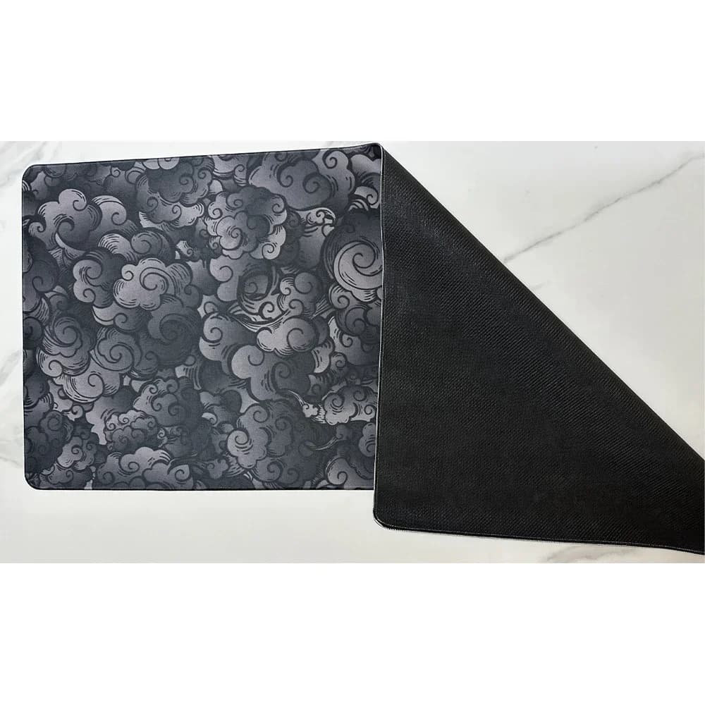 Japan Clouds Deskmat Black Carpet Large Gaming Mousepad Laptop Kawaii Computer Offices Mouse Pad Playmat Mouse Mats Accessories — view 5