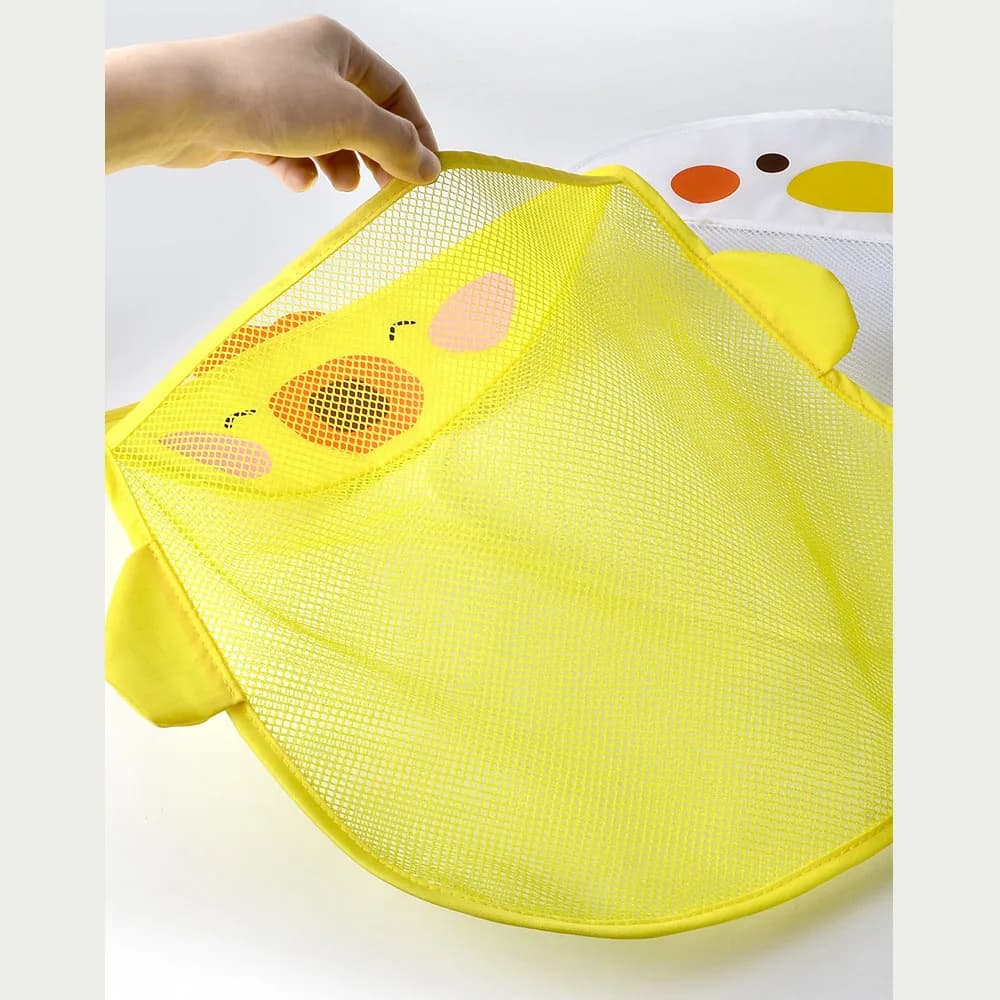 Baby Bath Toys Cute Duck Mesh Net Toy Quick Dry Bathroom Mesh Bath Bag Children's Game Bag Bathroom Organizer Water Toys For Kid — view 3
