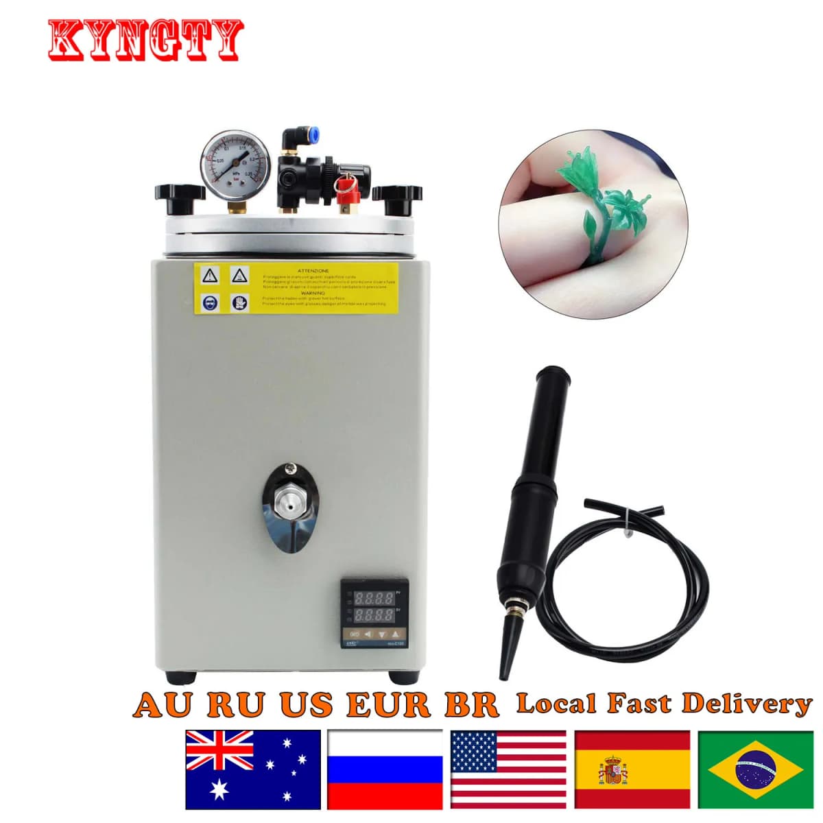 Pump Injection Wax Machine Jewelry Processing Equipment Casting Version  Jewellers jewellery tools