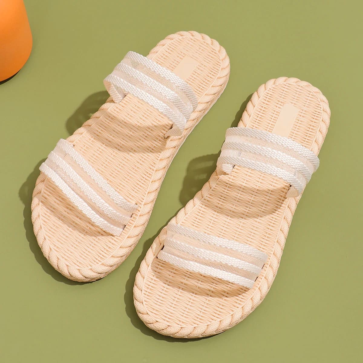 Women's fashion trend anti-slip wear comfortable lightweight double soft soled mid-heels sandals — view 5