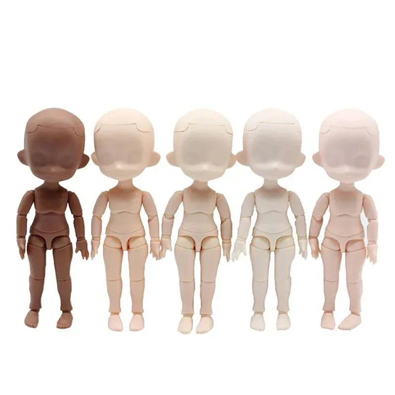 OB11 Body or GSC Head Pink/ Normal/ White/ Coffe Skin Body 1/12 Bjd Doll Accessories Dress Up Toys Gift — view 3