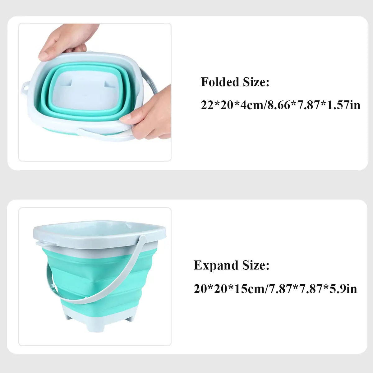 11/5/1 PCS Beach Sand Play Water Set Folding Bucket Summer Toys for Children Kids Outdoor Game Sandbox Accessories Color Random — view 5