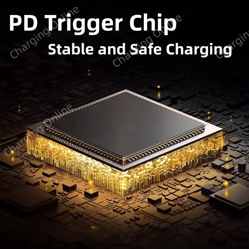 DC to Type C PD Power Jack Connector Universal Laptop Charger to 65W USB C PD Adapter Converter for Macbook POCO Samsung Xiaomi — view 5