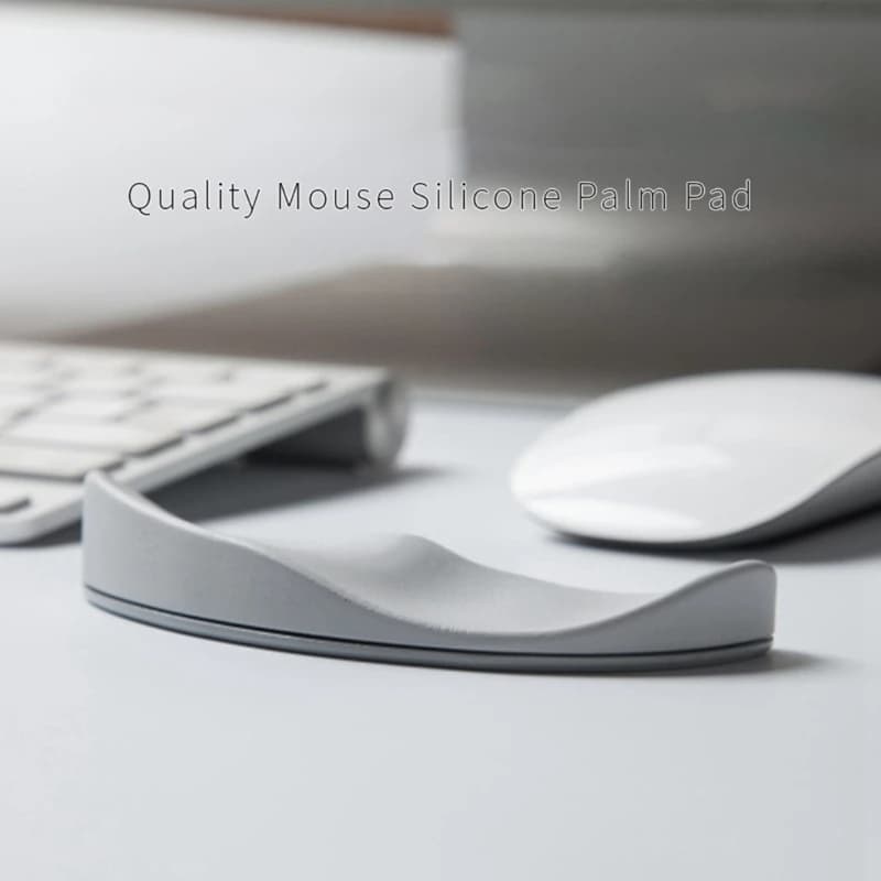 Mouse Wrist Rest Silicone Hand Cushion Soft Pad Palm Support Moves With Wrist Business Office Computer Game Durable Armrest — view 4