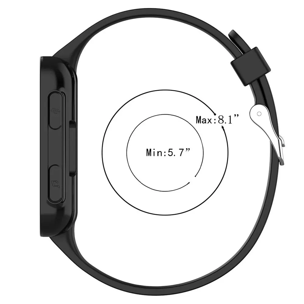 Watch Strap For Garmin Forerunner 35 30 Soft Silicone Outdoor Smartwatch Band Wristband For ForeAthlete 35J Forerunner35J — view 6