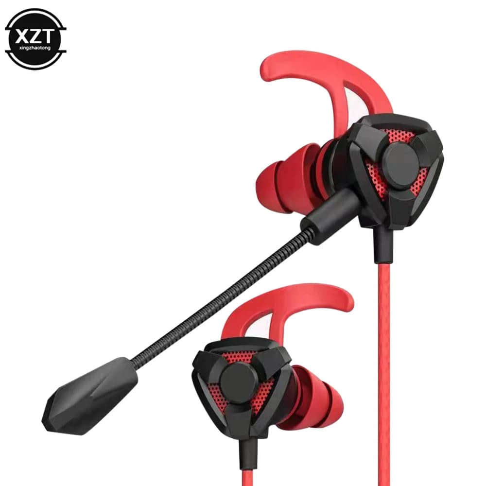 Headset Gamer Headphones Wired Earphone Gaming Earbuds With Mic For Pubg PS4 CSGO Casque Phone Tablet Laptop Universal Game Tool — view 2