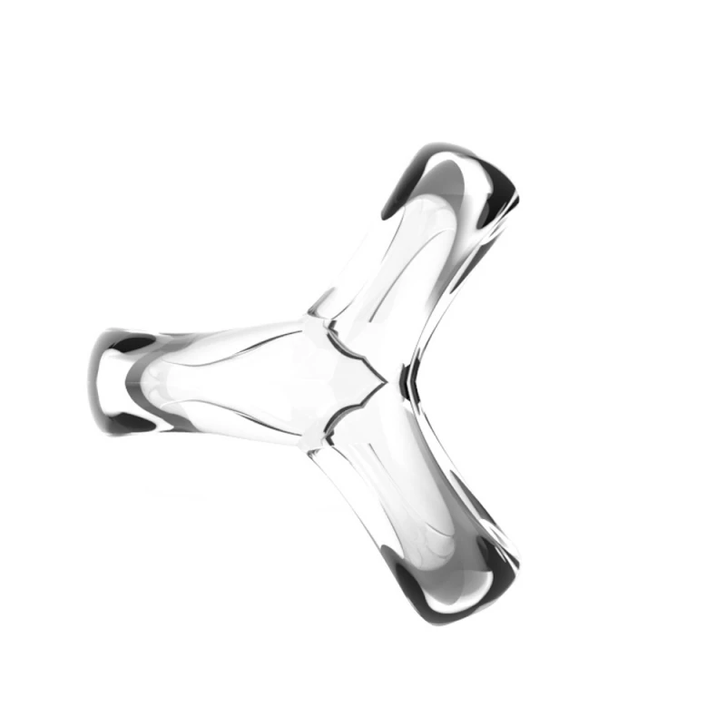Adult Gadgets of Clear Silicone Triple Restraint Penis Ring for Classic Erection Binding Delay Ejaculation Rubber Cock Sex Toys — view 4