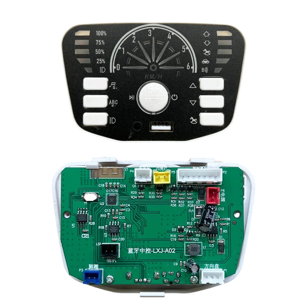 LXJ-A02 Children's Electric Ride on Car Bluetooth Central Control, BY-V03 Power Wheels Toys Central Controller MP3 Motherboard — view 4