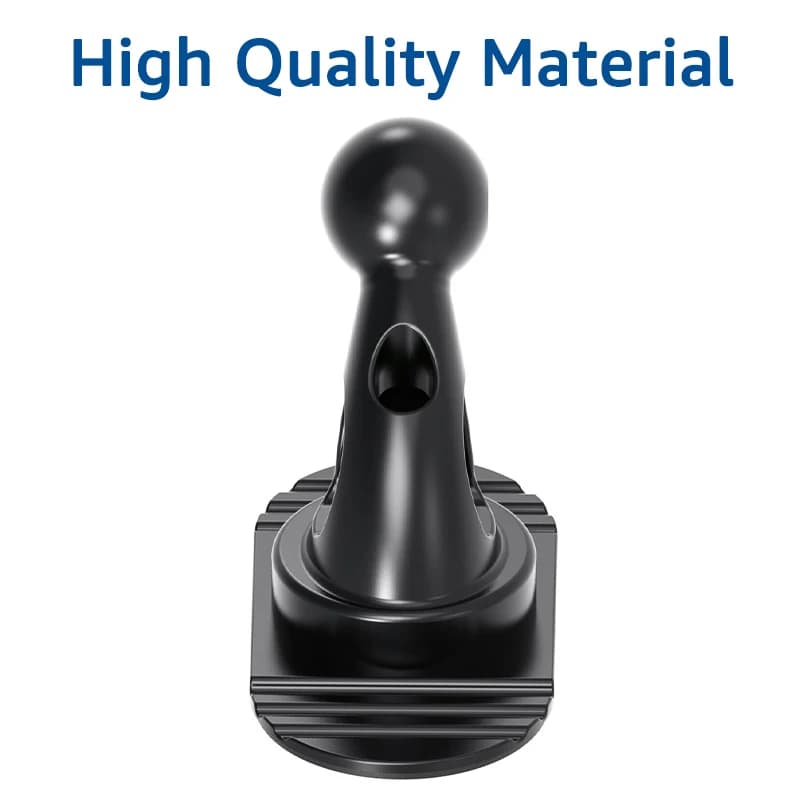 Untoom 17mm Ball Head Base Universal Sticker Base Car Phone Holder 360° Rotation Car Dashboard Cell Phone Mount Accessories — view 4