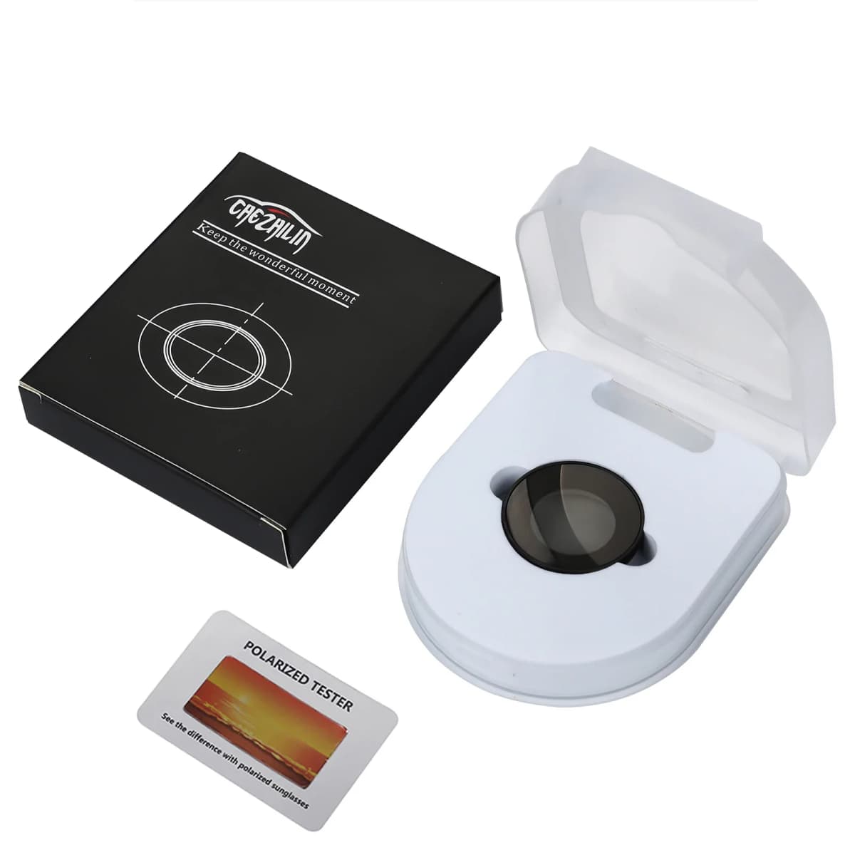 for DDPAI N5 Dual HD Lens Dust Protection Anti Glare CPL Filter For DDPAI Rear Camera CPL Filterfor DDPAI N5 Static Sticker — view 5