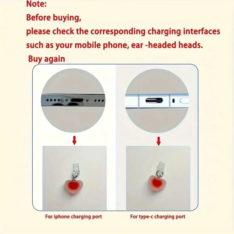 1Pc Artificial Fruit Half-Avocado Phone Accessory, Artificial Avocado Phone Dust Plug Suitable for Iphone/Type-C Interface — view 4