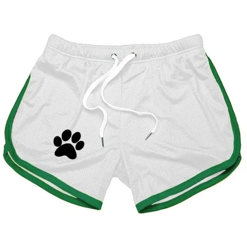 Beach Pants Summer Sports Men's Muscle Fitness Casual Mesh Breathable Pants Running Training Quick Dry Breathable Shorts — view 4