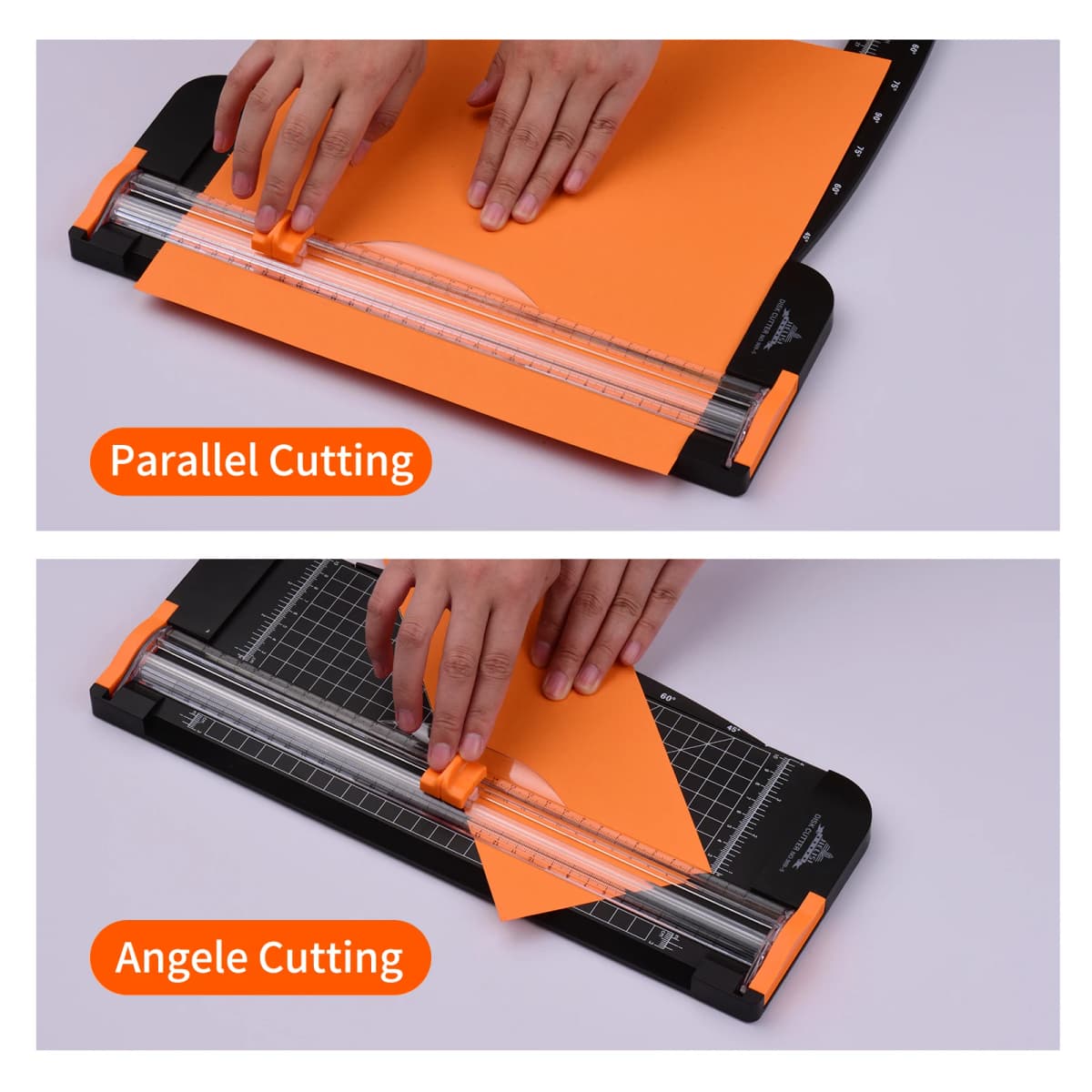 A4 Portable Paper Trimmer Paper Cutter Cutting Machine 12.2 Inch Cutting Length for Craft Paper Card Photo Laminated Paper Scrap — view 3
