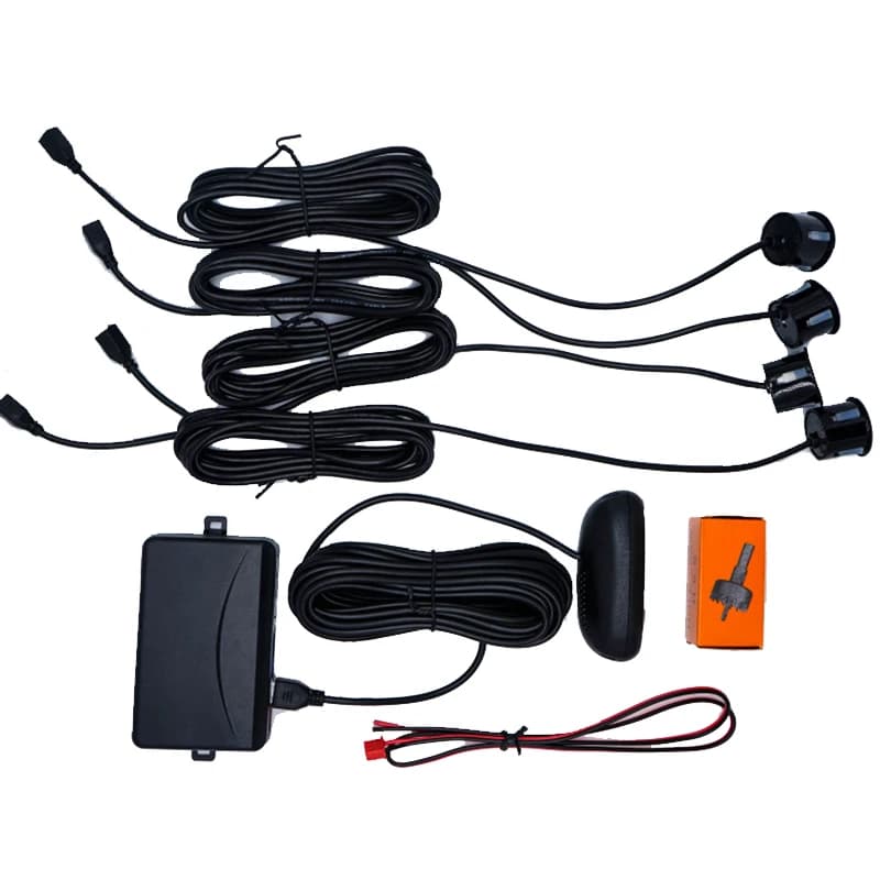 Multiple Radar Car Parktronic LED Parking Sensor Kit Radar Backlight Display Backup Monitor Detector System — view 3