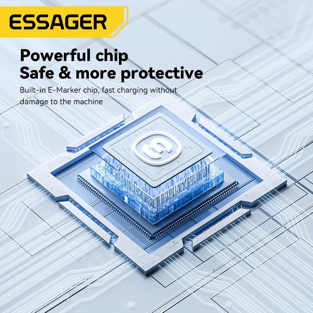 Essager 20W GaN USB Type C Charger PD Fast Charge Phone QC 3.0 Quick Chargers For iPhone 14 13 12 11 Pro Max Mini iPad Charging — view 5