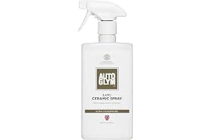 Autoglym Rapid Ceramic Spray Ultra Hydrophobic, 500ml - Tropical Scented Ceramic Coating Car Spray Wax For Superior Paintwork Protection