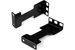 StarTech.com Juego Adaptador de Profundidad de Carril para Racks de Servidores, Extensor de 10cm, Se Ajusta a TAA, 1U, Kit Adaptador, Extensor de Rack de Redes (RDA1U)