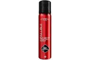L'Oréal Paris Spray Fijador de Maquillaje Infaillible, Resistente al Agua, Se mantiene hasta 36h, 75 ml