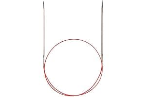 Addi Turbo – Agujas de Tejer Circulares, para Encaje, Metal, White Bronze, 120 cm, 1.75 mm