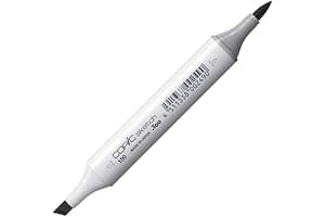 Copic Sketch Coloured Marker Pen - (100) Black, For Art & Crafts, Colouring, Graphics, Highlighter, Design, Anime, Professional & Beginners, Art Supplies & Colouring Books
