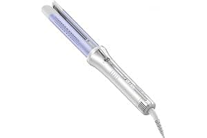 SHEGLAM 25mm Rizador Automático One Touch con Aire Frío – Rizos de Larga Duración para Estilos Bounce u Ondulados, Bajo Riesgo de Quemaduras, Calentamiento Rápido para Cabello de Medio a Largo (25mm)